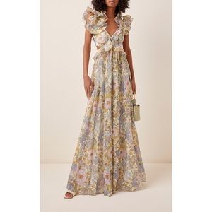 super eight ruffle gown